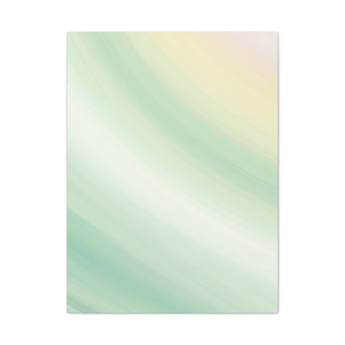Soft Sage Gradient Flow Wall Art & Canvas Prints