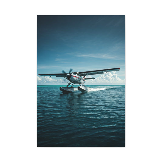 Seaplane Landing Adventure Wall Art & Canvas Prints