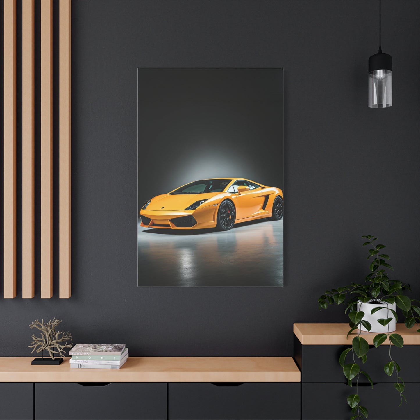 Lamborghini Gallardo Dream Garage Display Wall Art & Canvas Prints