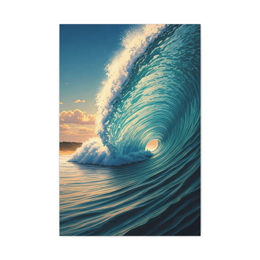 Majestic Ocean Wave Power Wall Art & Canvas Prints