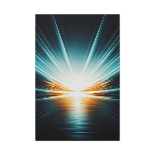 Golden Light Over Water Wall Art & Canvas Prints