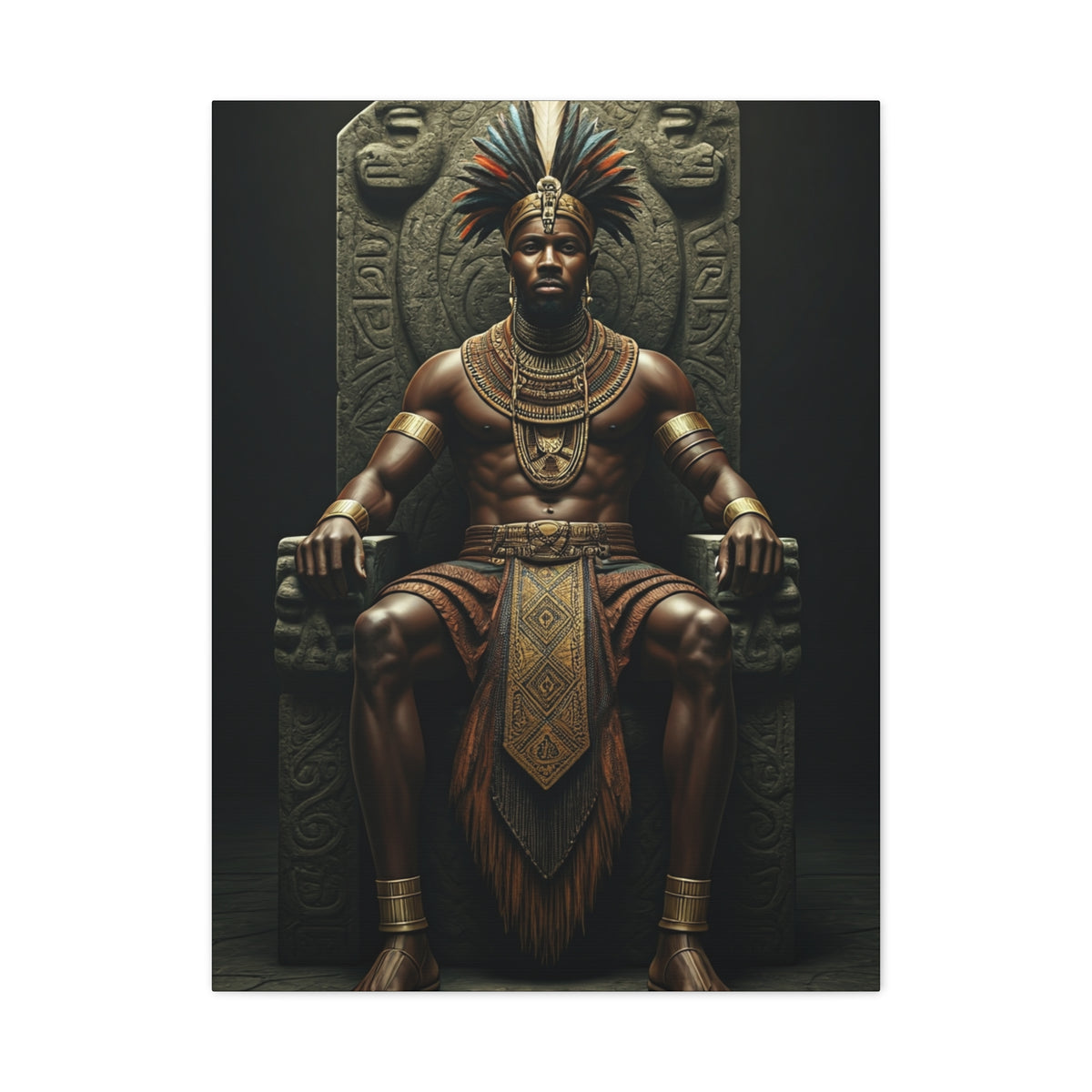 Throne of the Tribal King Wall Art & Canvas Prints