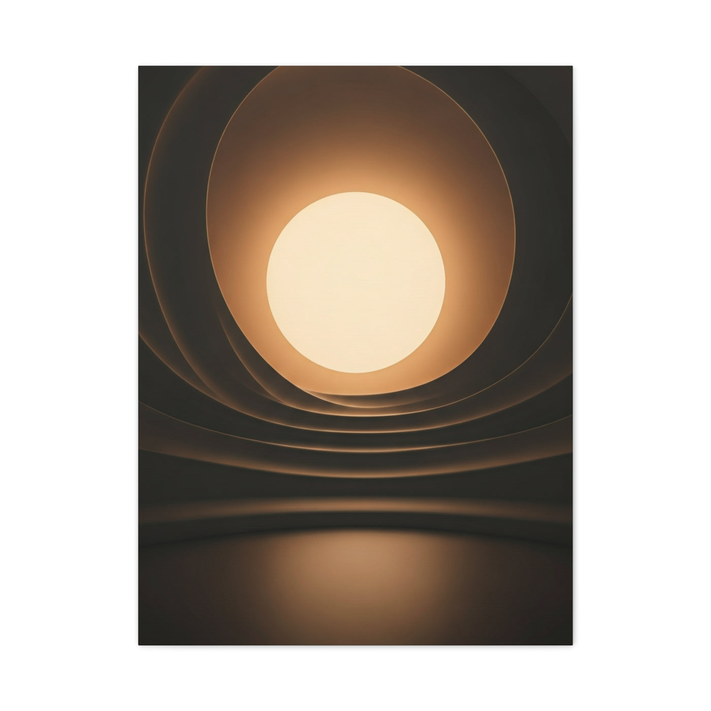 Radiant Sun Orb Reflection Wall Art & Canvas Prints