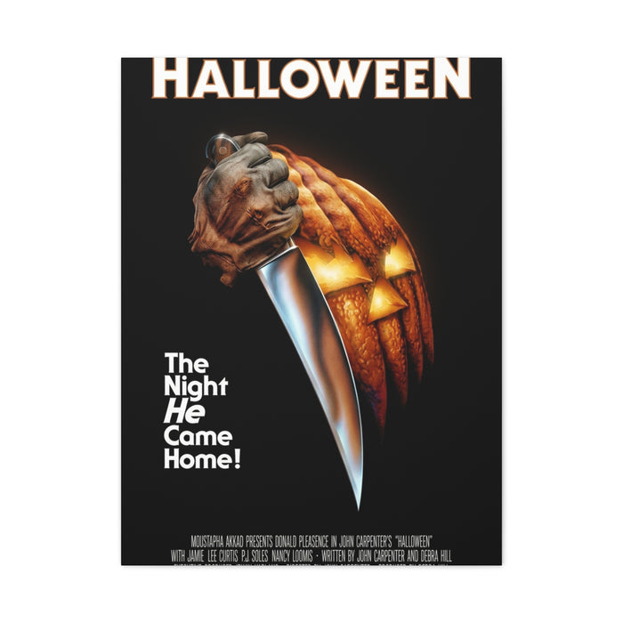 Halloween Movie Poster Wall Art & Canvas Print