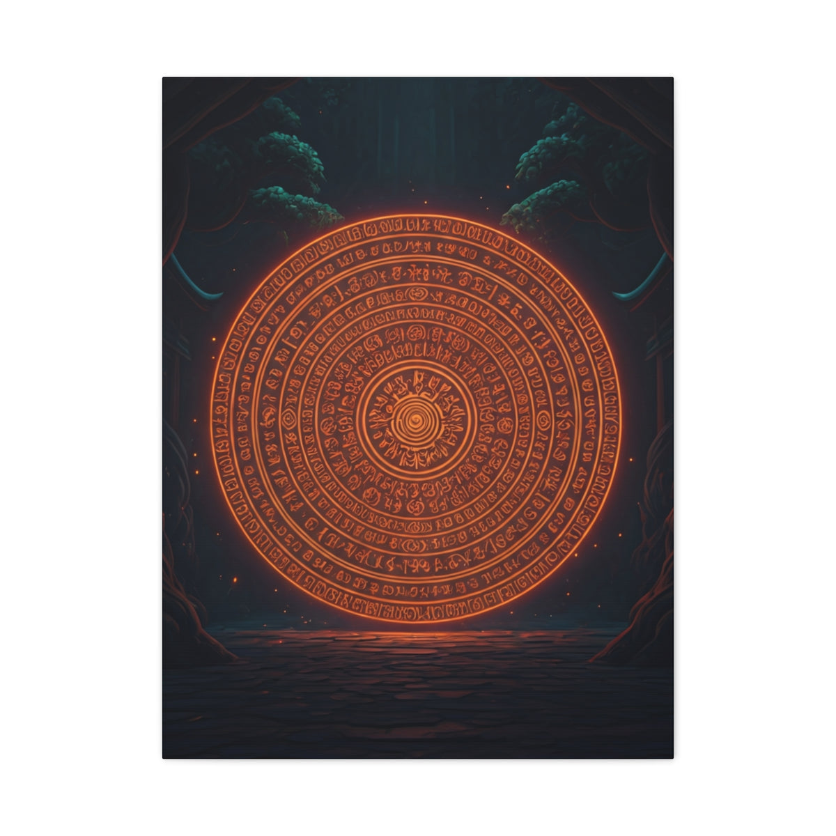 Arcane Sigil Portal Wall Art & Canvas Prints