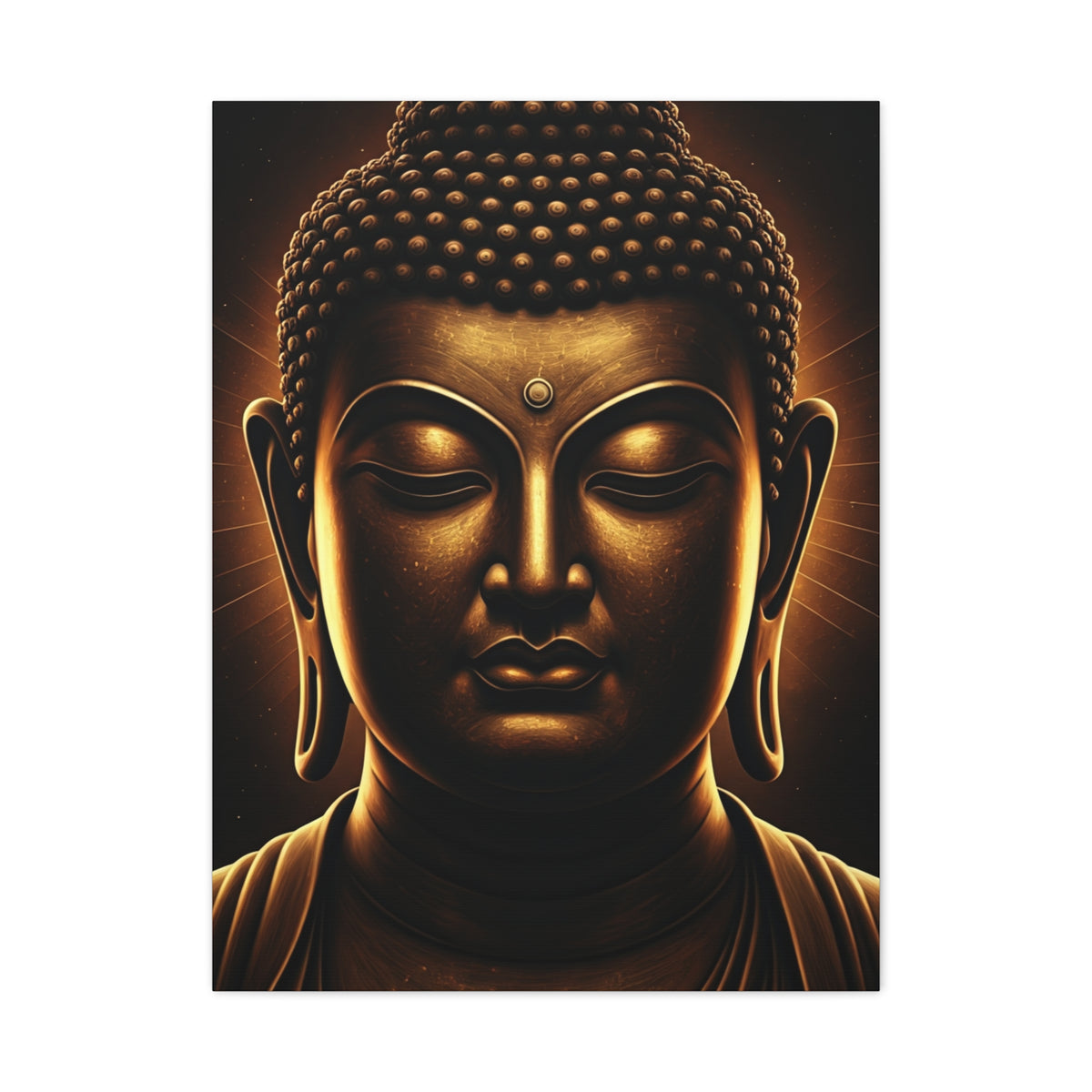 Lotus Harmony Buddha Wall Art & Canvas Prints
