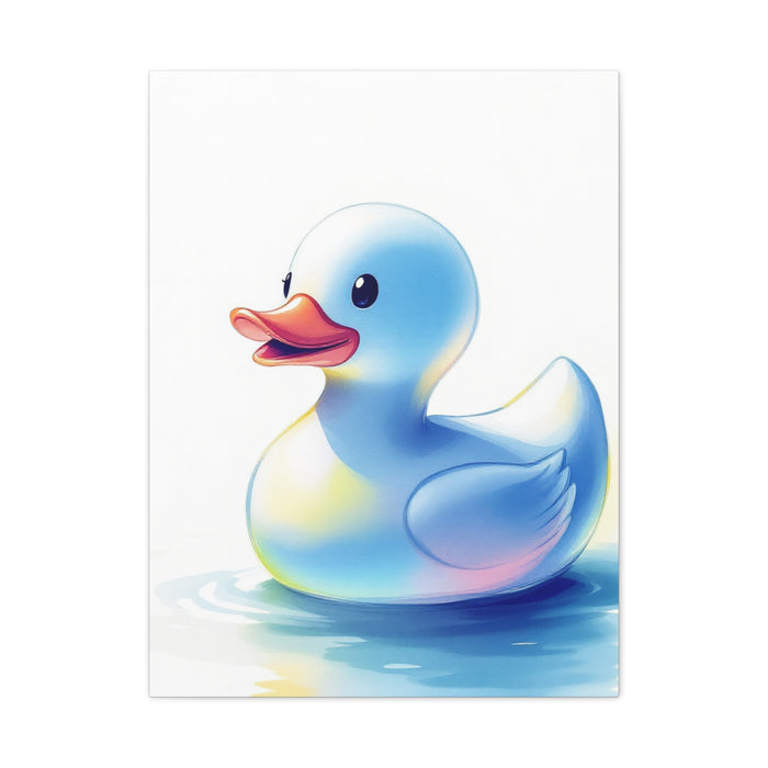 Playful Rubber Duck Bath Wall Art & Canvas Prints