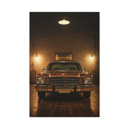 Dodge Aspen R/T Barn Garage Atmosphere Wall Art & Canvas Prints