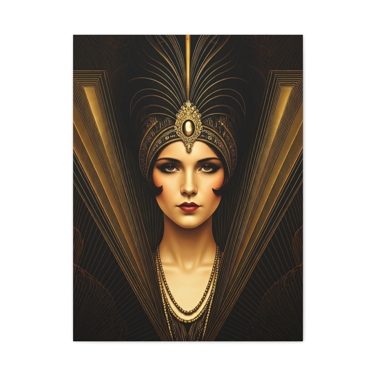 Regal Deco Queen Portrait Wall Art & Canvas Prints