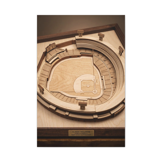 Classic Ballpark Replica Sports Wall Art & Canvas Print