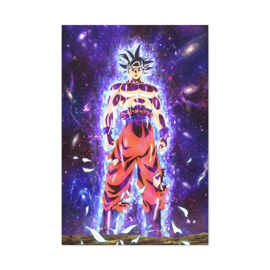 Dragon Ball Z Perfected Ultra Instinct Goku Poster Wall Art & Canvas Print