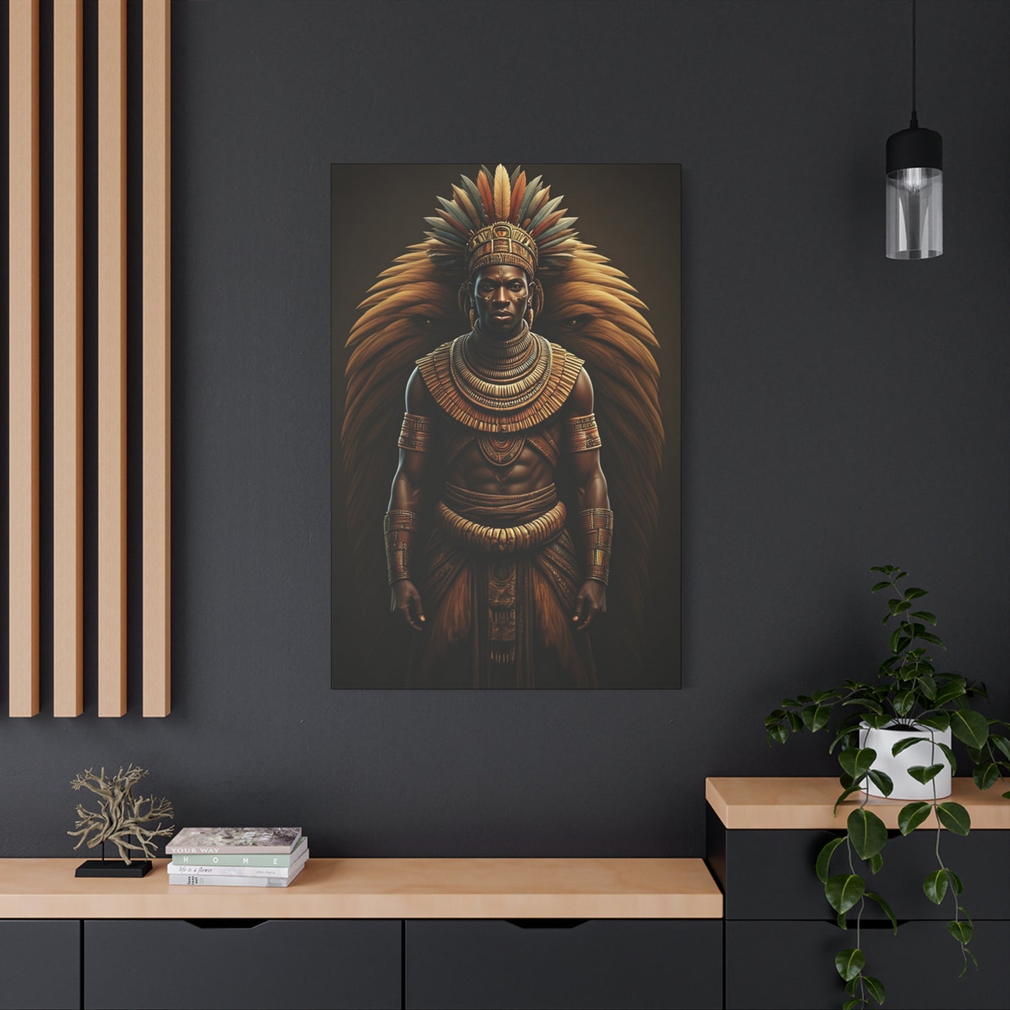 Tribal Royal Guardian Wall Art & Canvas Prints