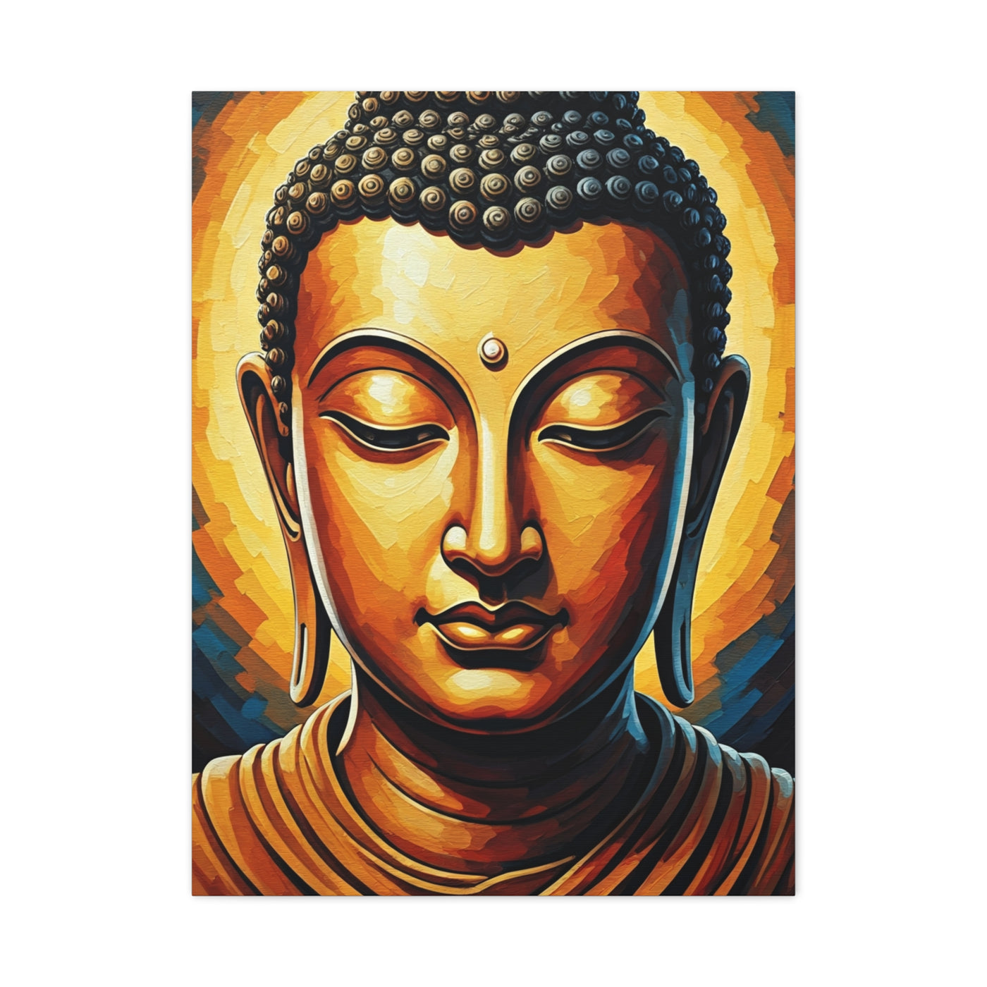 Sacred Halo Buddha Wall Art & Canvas Prints