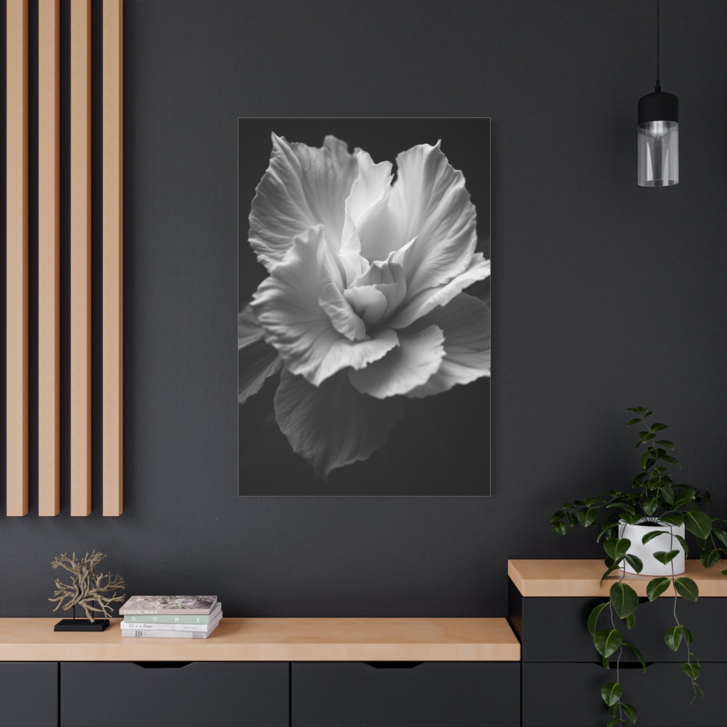 Sculpted Petal Elegance Close-Up Wall Art & Canvas Prints