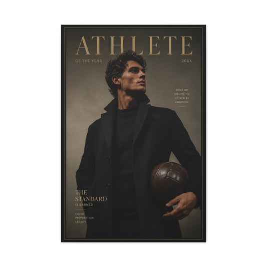 Athlete of the Year Editorial Sports Wall Art & Canvas Print