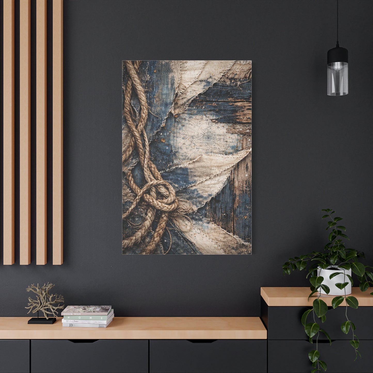 Maritime Heritage Collage Wall Art & Canvas Print