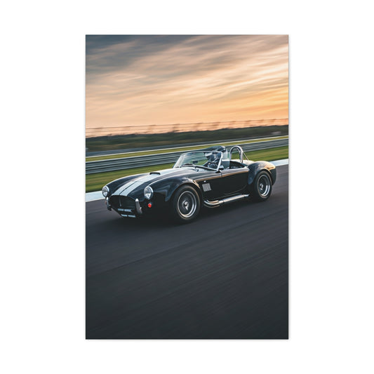 Shelby Cobra Classic Racing Circuit Wall Art & Canvas Prints