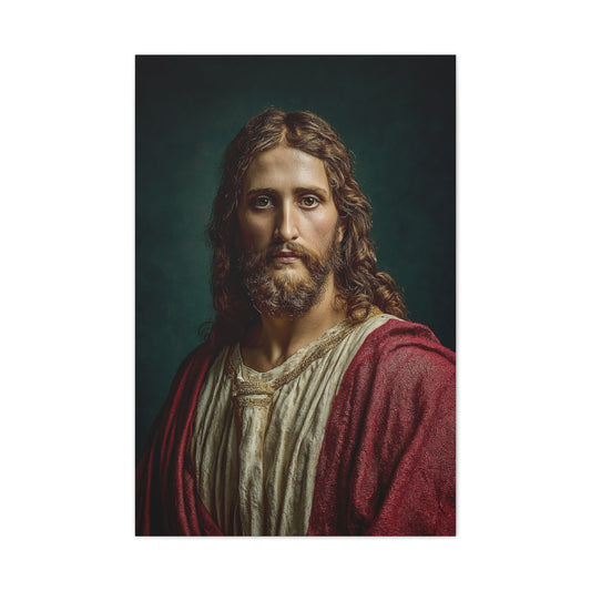 Christ Portrait Contemporary Devotional Wall Art & Canvas Print