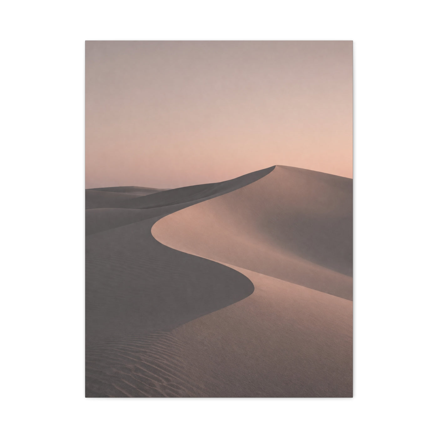 Minimal Desert Serenity Wall Art & Canvas Print