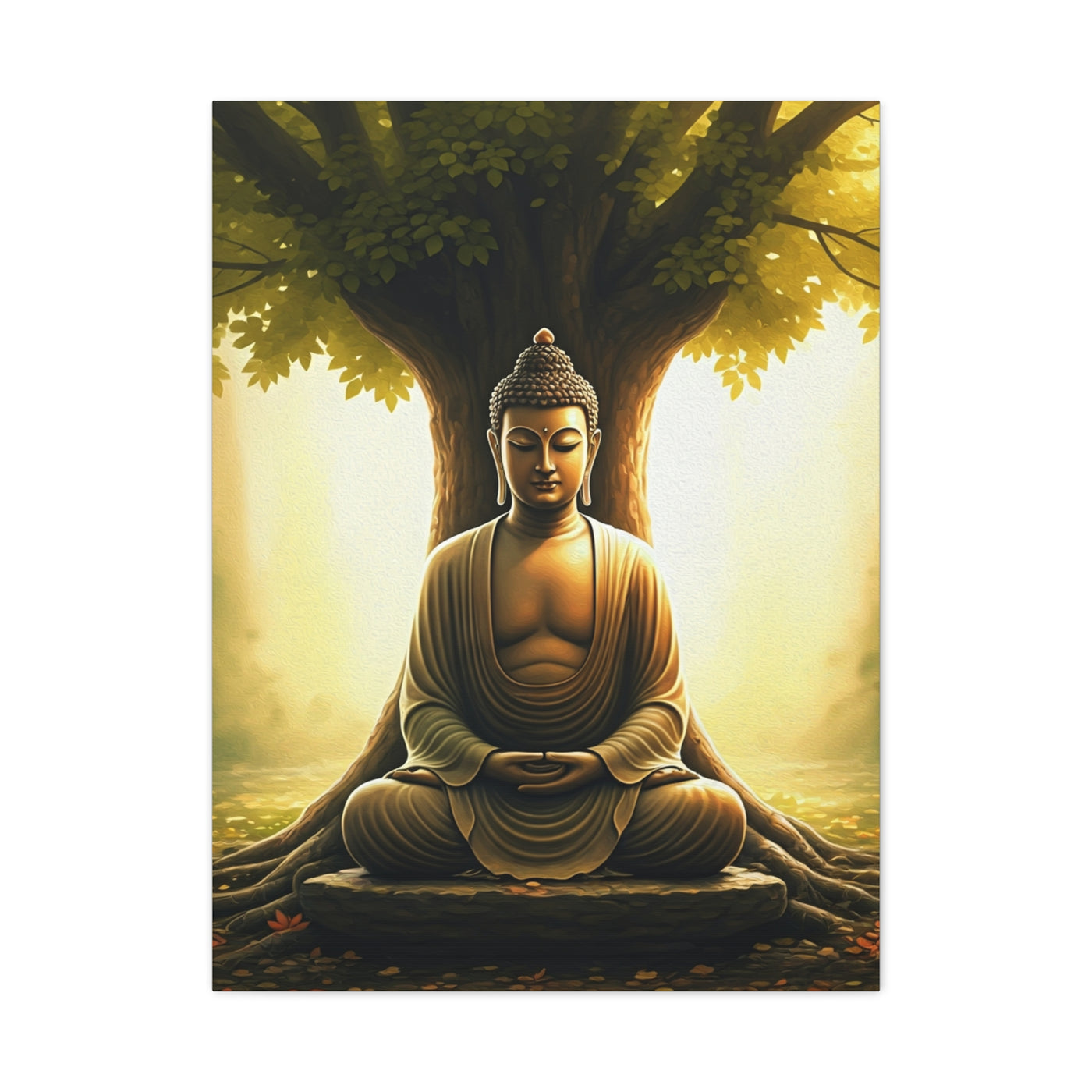 Bodhi Tree Enlightenment Buddha Wall Art & Canvas Prints