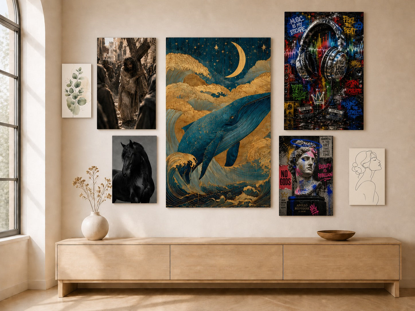 Wall art collections
