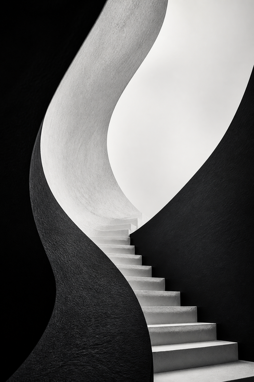 Black And White Abstract Wall Art
