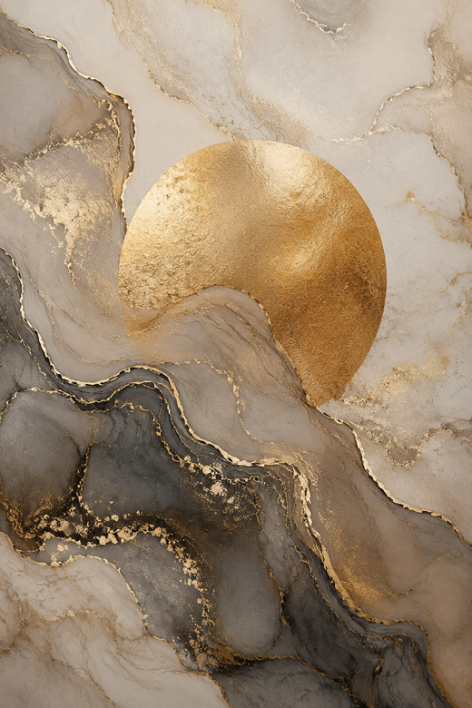 Luxe Metallics Wall Art