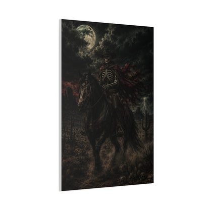 Storm Rider Gothic Western Scene Wall Art & Canvas Print
