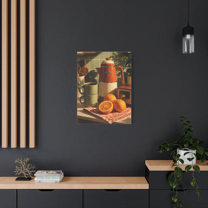 Retro Kitchen Still Life Composition Wall Art & Canvas Print