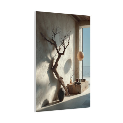 Wabi-Sabi Driftwood Interior Wall Art & Canvas Print