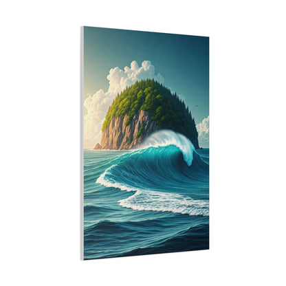 Island Wave Sanctuary Wall Art & Canvas Prints