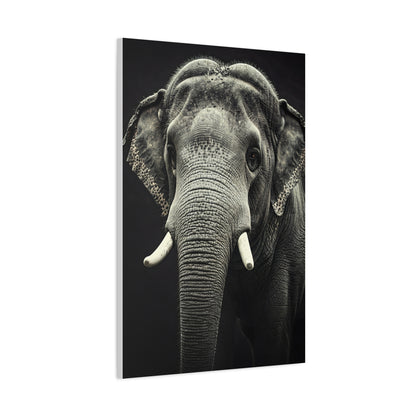 Regal Elephant Close-Up Wall Art & Canvas Prints