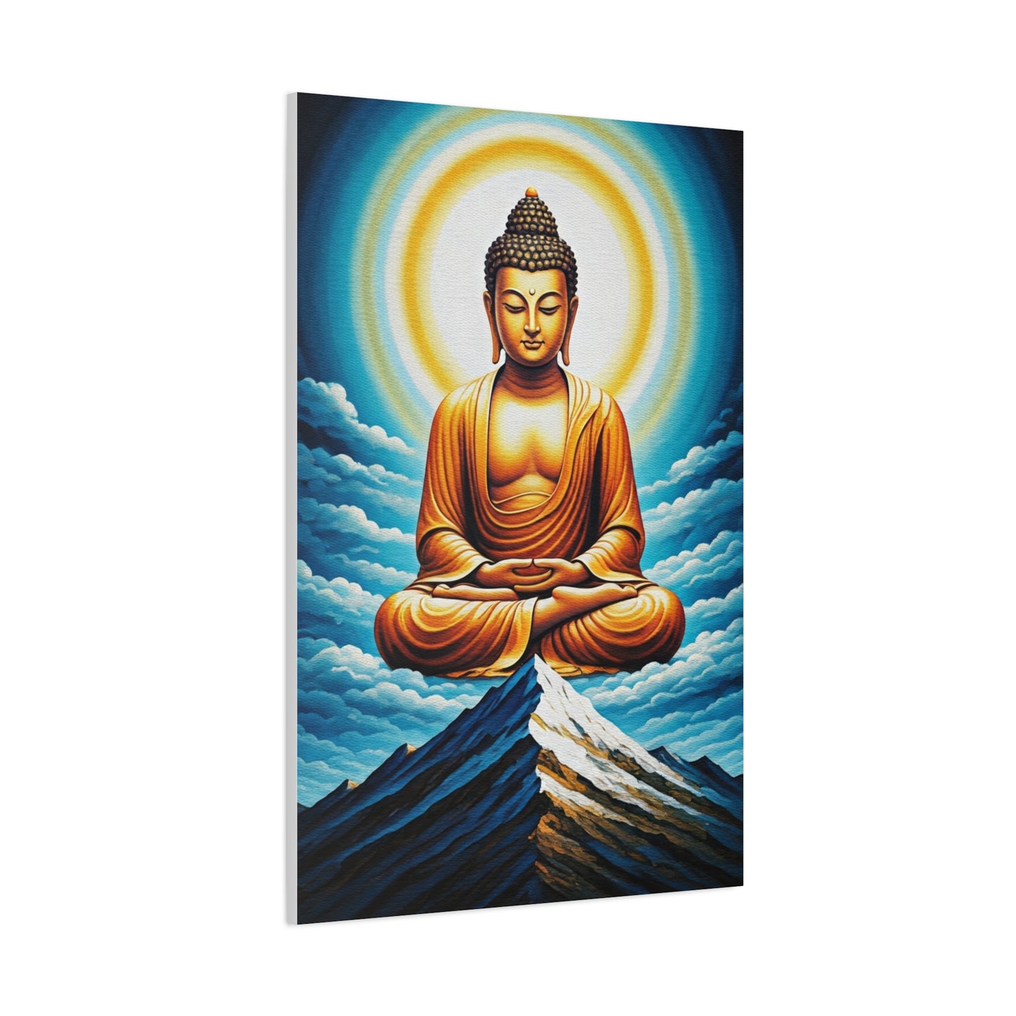 Celestial Buddha Above the Mountains Wall Art & Canvas Prints