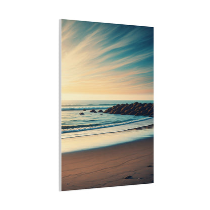 Soft Coastal Breeze Shoreline Wall Art & Canvas Prints