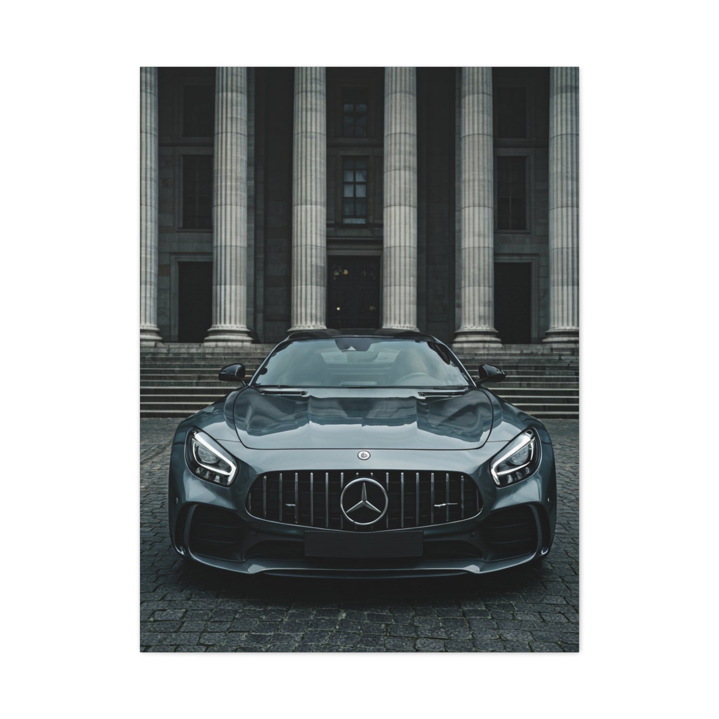 Mercedes AMG GT R Neoclassical Munich Display Wall Art & Canvas Prints
