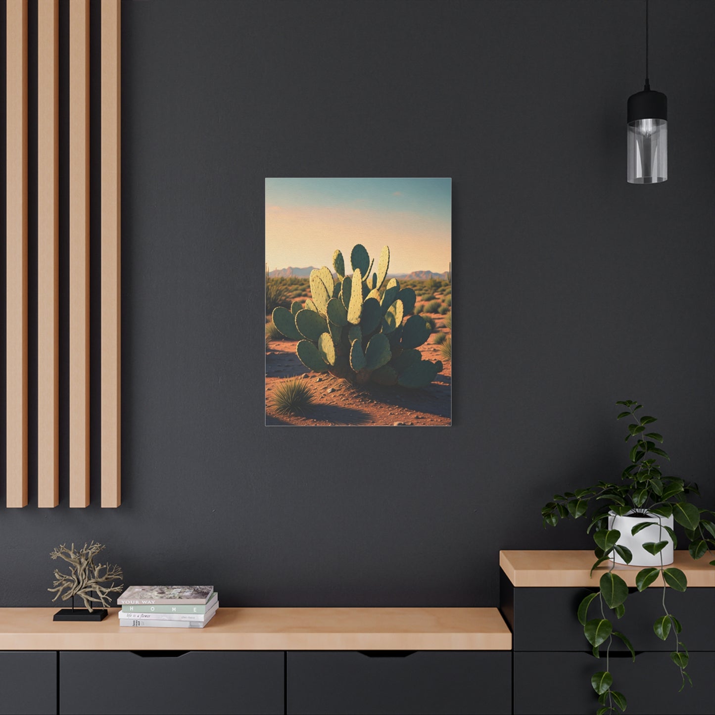 Prickly Pear Desert Oasis Wall Art & Canvas Prints