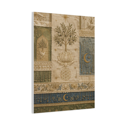 Sacred Textile Harmony Wall Art & Canvas Print