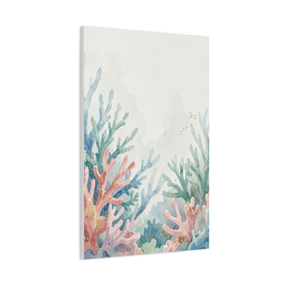 Pastel Coral Reef Study Wall Art & Canvas Prints