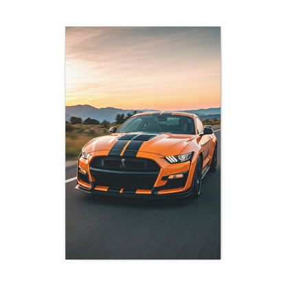 Ford Mustang Shelby GT500 Mountain Pass Assault Wall Art & Canvas Prints