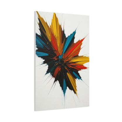 Warm Fragmented Abstract Wall Art & Canvas Prints