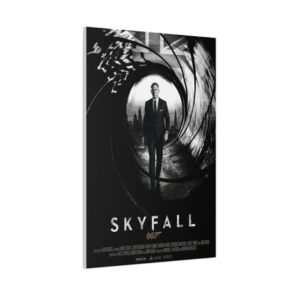 Skyfall Movie Poster Wall Art & Canvas Print