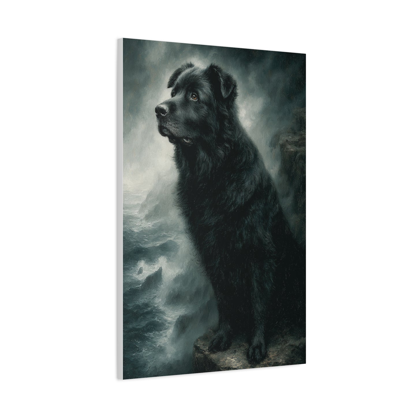 Newfoundland Storm Coast Guardian Wall Art & Canvas Print