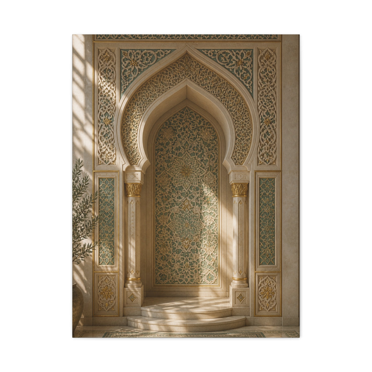 Mihrab Sacred Architectural Niche Wall Art & Canvas Print