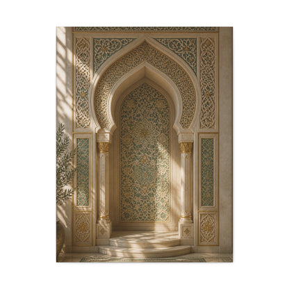 Mihrab Sacred Architectural Niche Wall Art & Canvas Print
