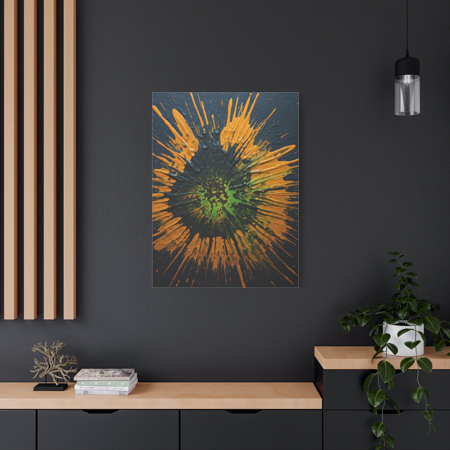 Radiant Impact Abstract Wall Art & Canvas Prints