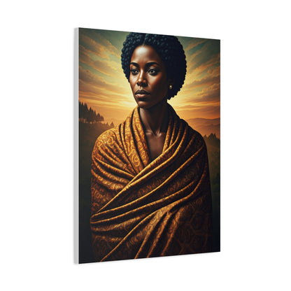 Golden Horizon Queen Portrait Wall Art & Canvas Prints