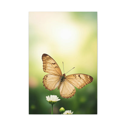 Golden Meadow Butterfly Wall Art & Canvas Prints