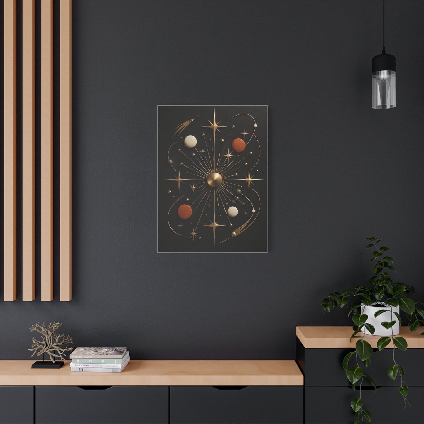Atomic Starburst Constellation Wall Art & Canvas Print