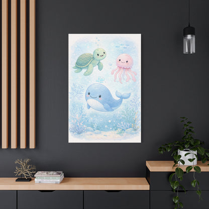 Ocean Friends Underwater Wall Art & Canvas Print