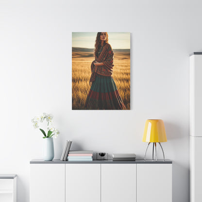 Golden Prairie Bohemian Muse Wall Art & Canvas Prints